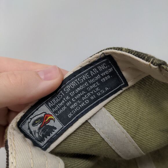 US Navy Anchor Rope Strapback Hat Camo One Size Embroidered Military - Picture 7 of 7